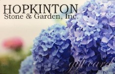 Gift Cards at Hopkinton Stone and Garden
